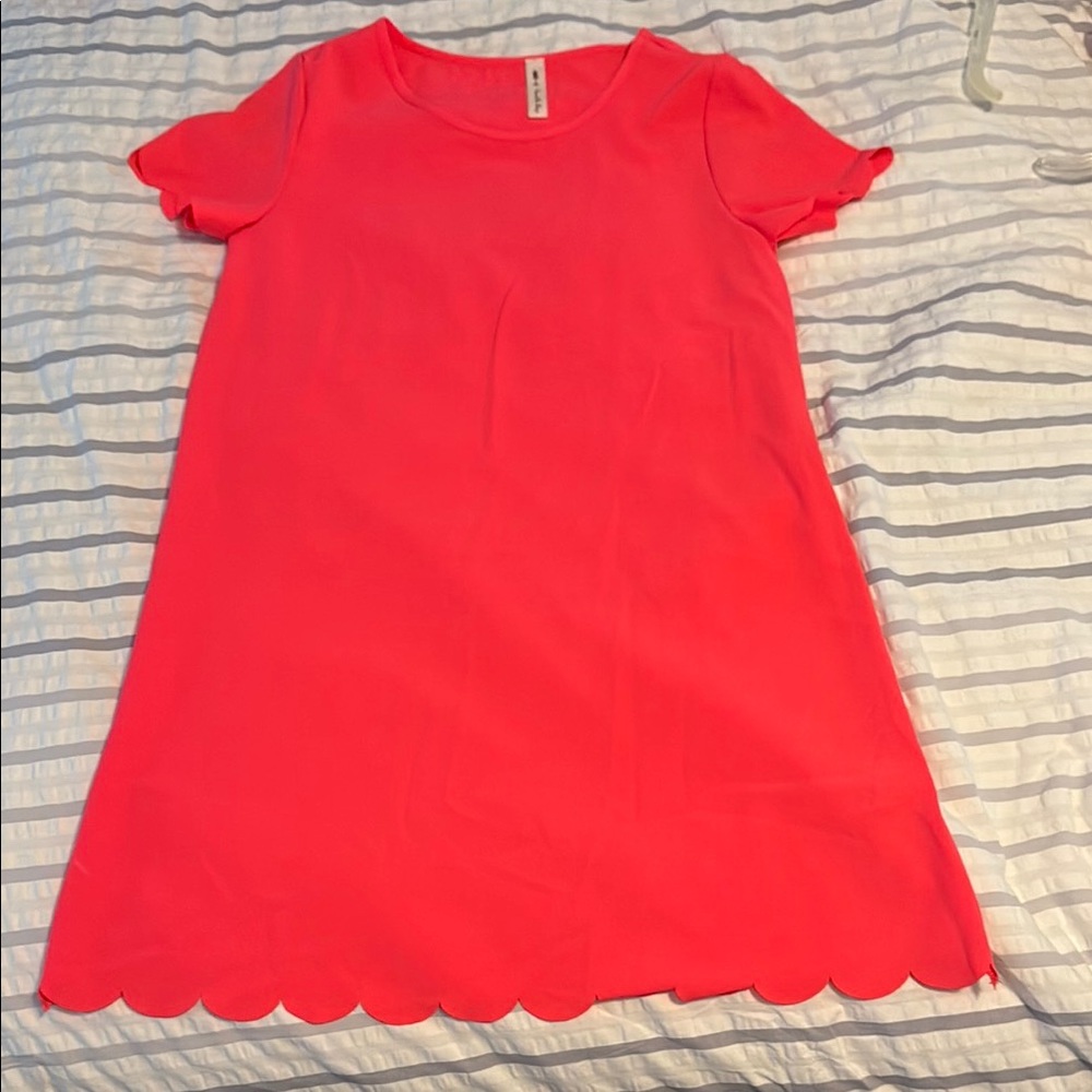 Vanilla Bay Bold Coral Dress